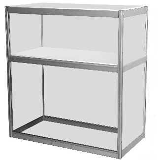 318 - Infolett usteta / Info counter without doors | 53*103 h110 cm