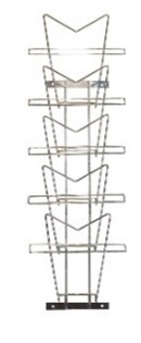 324 - Ajakirjaalus seinale / Literature holder, wall model | 5*A4